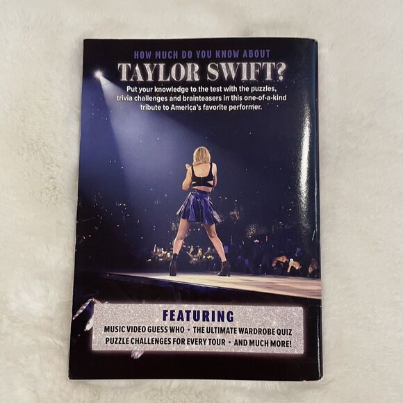 TAYLOR SWIFT PUZZLE BOOK mini magazine New 2024 - Picture 2 of 7